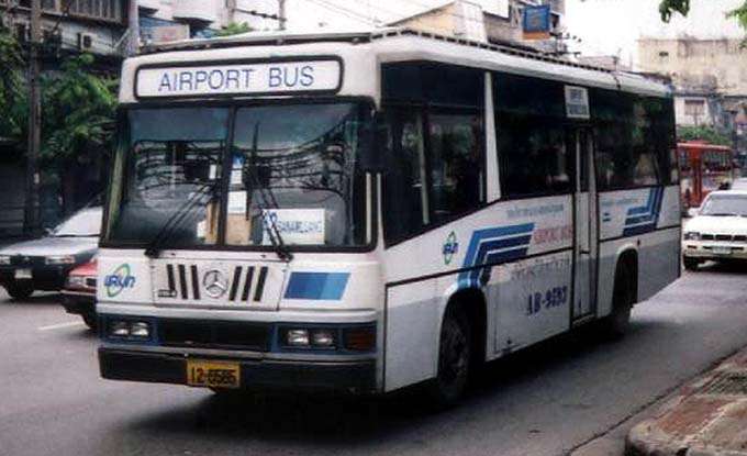 Airport Bus von BMTA, Bangkok, Thailand