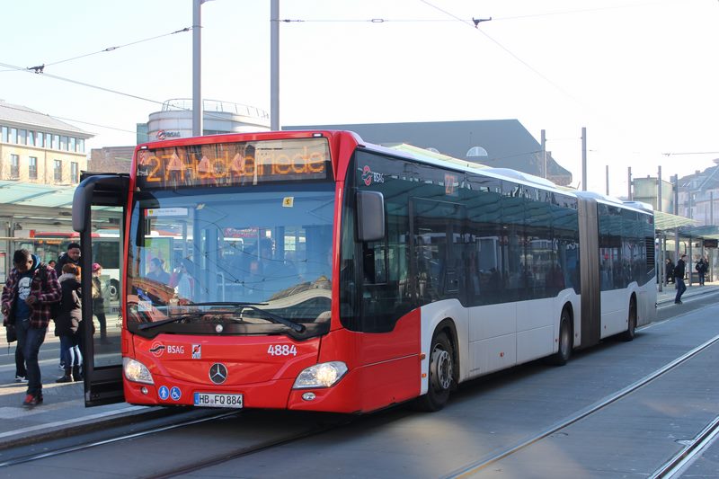 BSAG Bremen HB-FQ 884