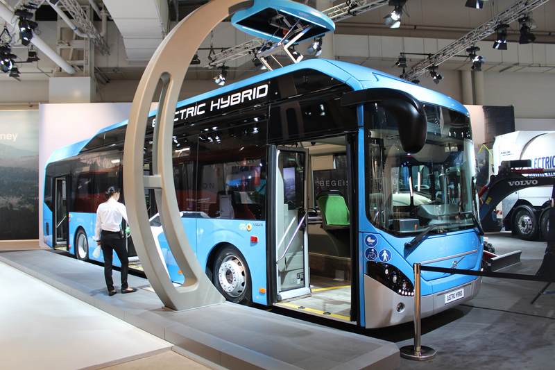 Volvo electric Hbrid Vorführwagen IAA 2018