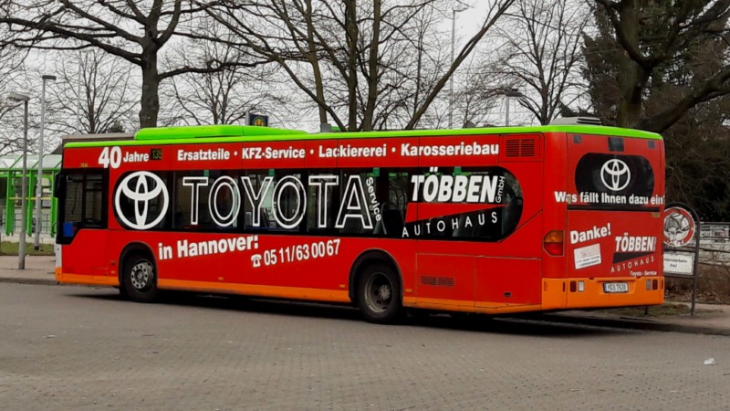 üstra-reisen H-B 7838 ex VGF Frankfurt