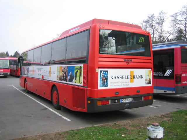 MAN ÜL 313 RKH-Kassel Wagen KS-LC 603