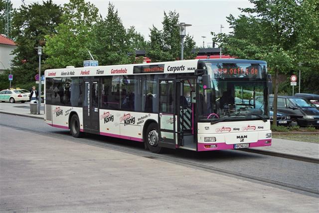 MAN NÜ 313 VHP Hameln-Pyrmont HM-NU 121