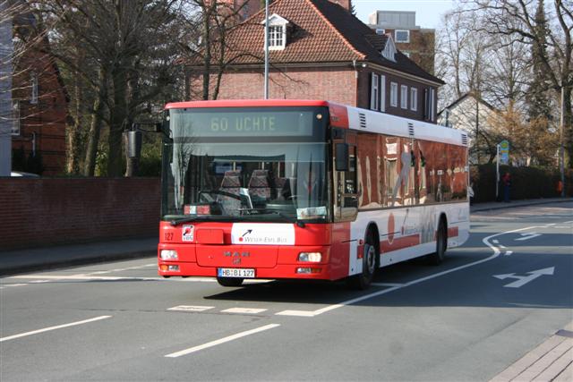 MAN NÜ Weser-Ems-Bus HB-BI 127