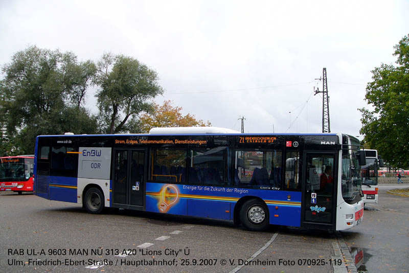 RAB UL-A 9603, 25.9.2007