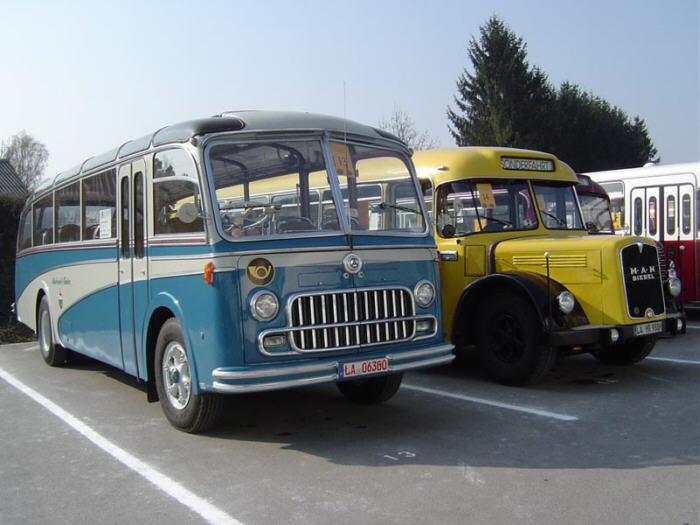 Saurer L4C und MAN MKN26