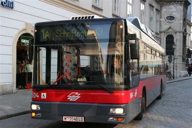 MAN NL CNG Wiener Linien Wien 8504