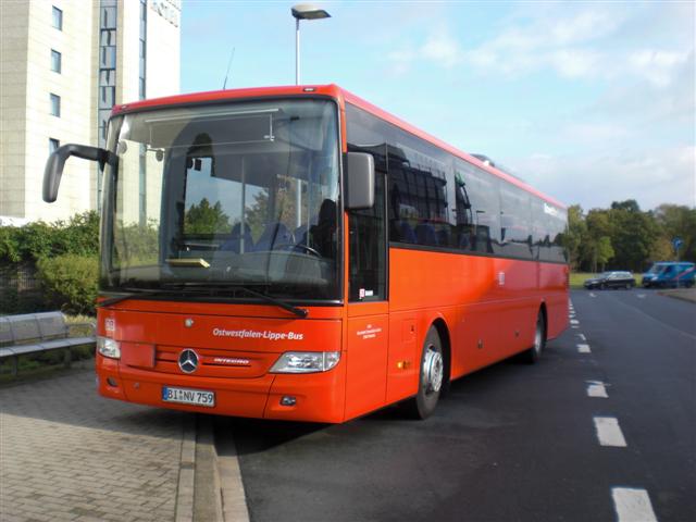 Mercedes O 550 Integro II BVO Ostwestfalen-Lippe-Bus BI-NV 759