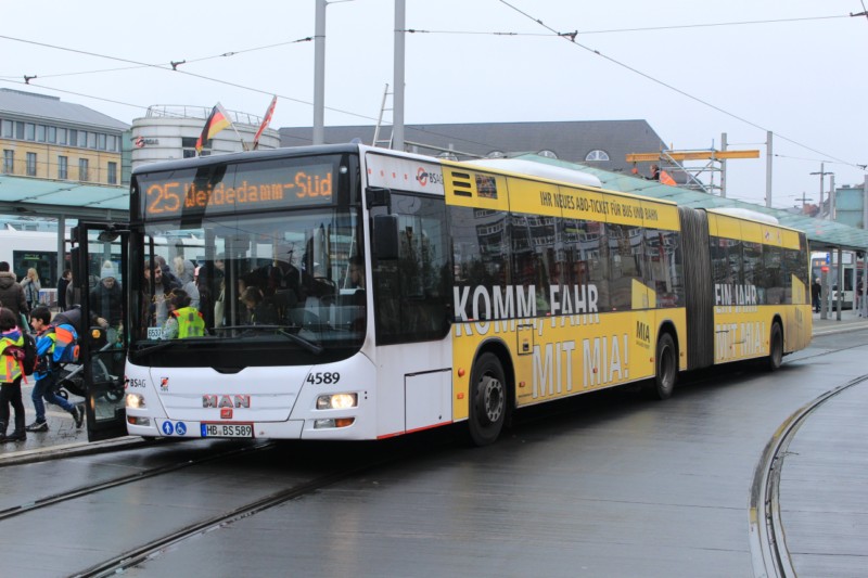 BSAG Bremen HB-BS 589